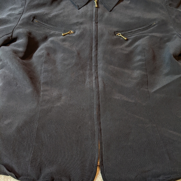 Allison Taylor black zipper jacket - Picture 12 of 15